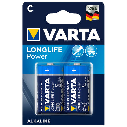 VARTA Pile Longlife Power C LR14 PACK 2 High Energy