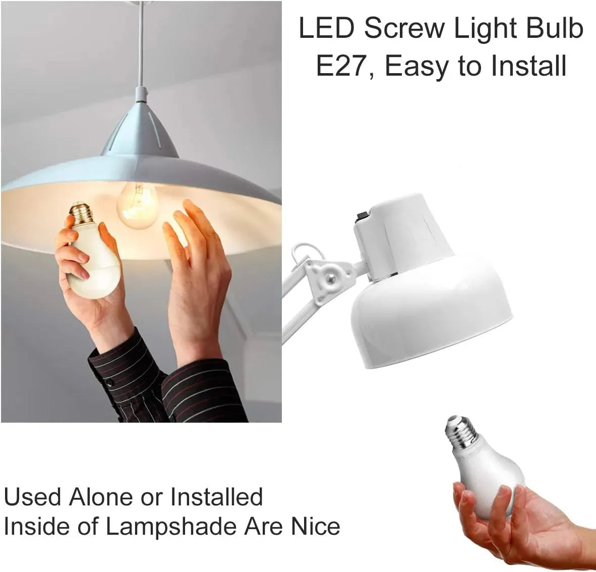 Ampoule LED 18W - E27 - 6500K Blanc Froid - PROLIGHT - SQES