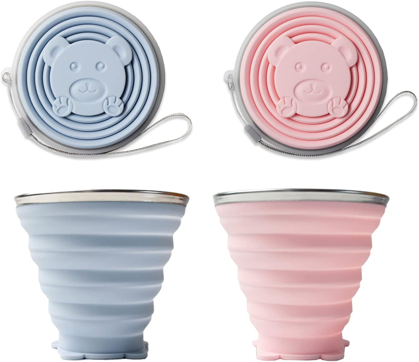 Tasse de Voyage Pliable de qualité Alimentaire Pratique 270 Ml