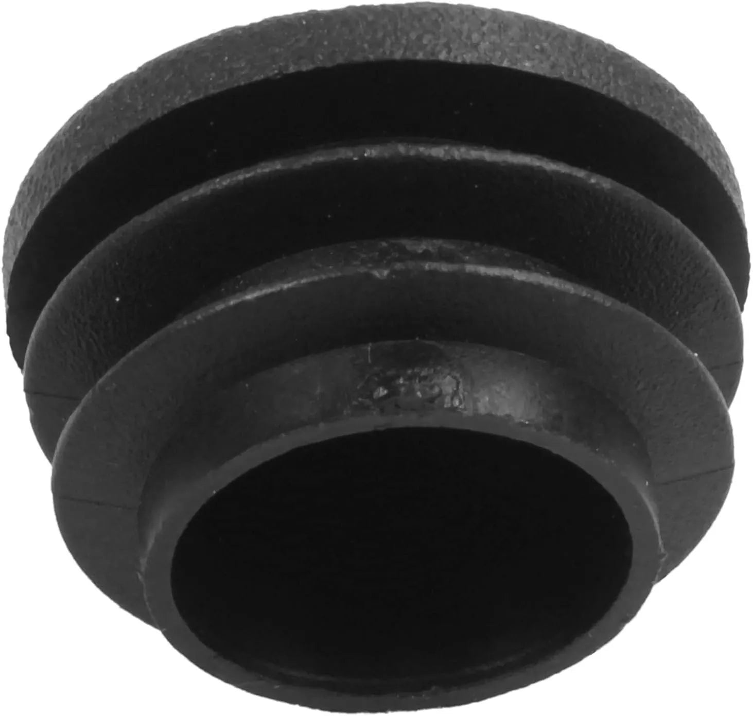 Embout intérieur pour tube Rond - 20 bouchons NOIR en PEHD - SQES