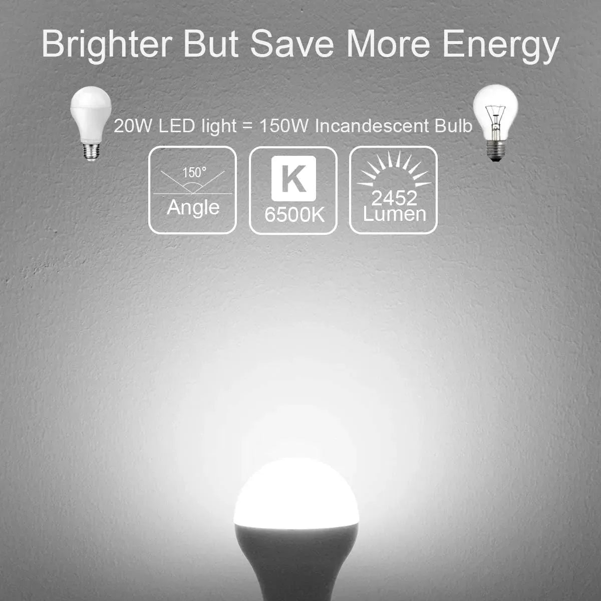Ampoule LED 18W - E27 - 6500K Blanc Froid - PROLIGHT - SQES