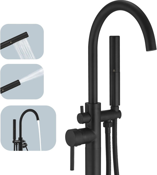 MITIGUEUR NOIR POUR BAIGNOIRE SUR PIED 801001G DURA