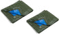 Lot de 2 Toiles à œillets Bicolore Dimensions 2.80 x 4.80 m, bâche de protection - SQES