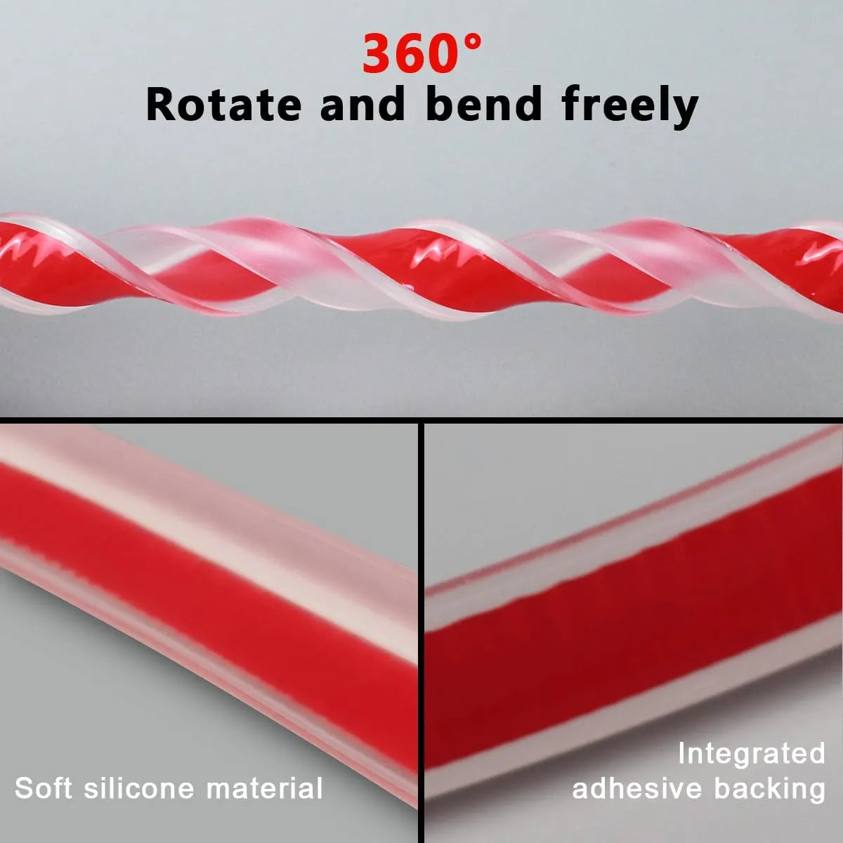 BOSSTAPE Barrière d'eau autocollant en silicone transparent -2m - SQES