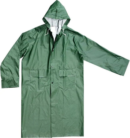 Manteau Imperméable Vert, Manteau de protection Anti Pluie XL - SQES