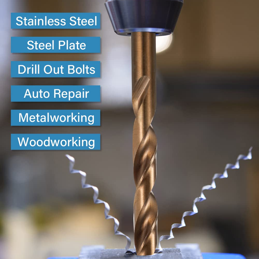 Lot 10 Mèche HSS KRINO 4.5mm