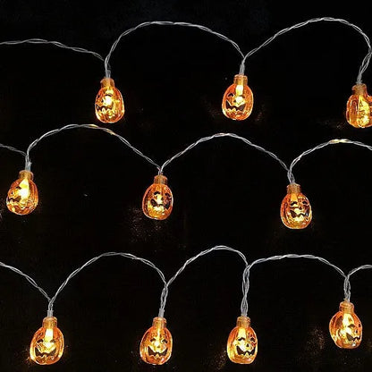 Guirlande LED Lumineuse Halloween Tunisie - CITROUILLE - SQES