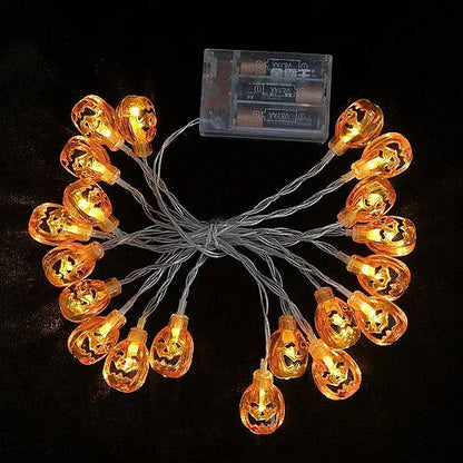 Guirlande LED Lumineuse Halloween Tunisie - CITROUILLE - SQES