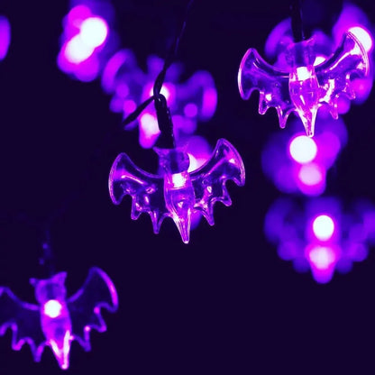 Guirlande LED lumineuse halloween Tunisie - fantômes - SQES