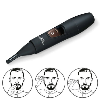 Tondeuse de précision nez & oreille en acier inoxydable - SQES