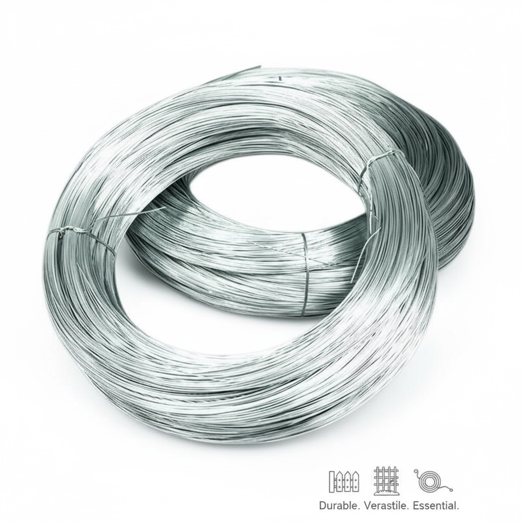 Fil Galvanisé 2.7mm - Rouleau 16kg pour Clôture et Grillage