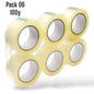 Scotch emballage transparent 48mmx100y -Lot 6pcs - SQES
