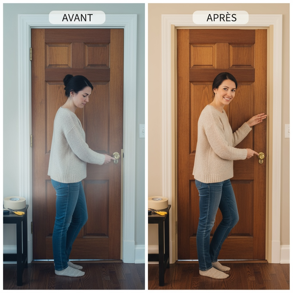 Joint de Calfeutrage Blanc 10m x 25mm Auto-Adhésif