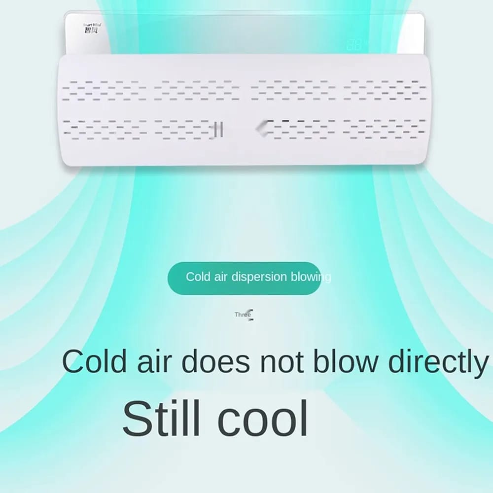 Déflecteur d'Air pour Climatiseur Extensible Pivotant 180°