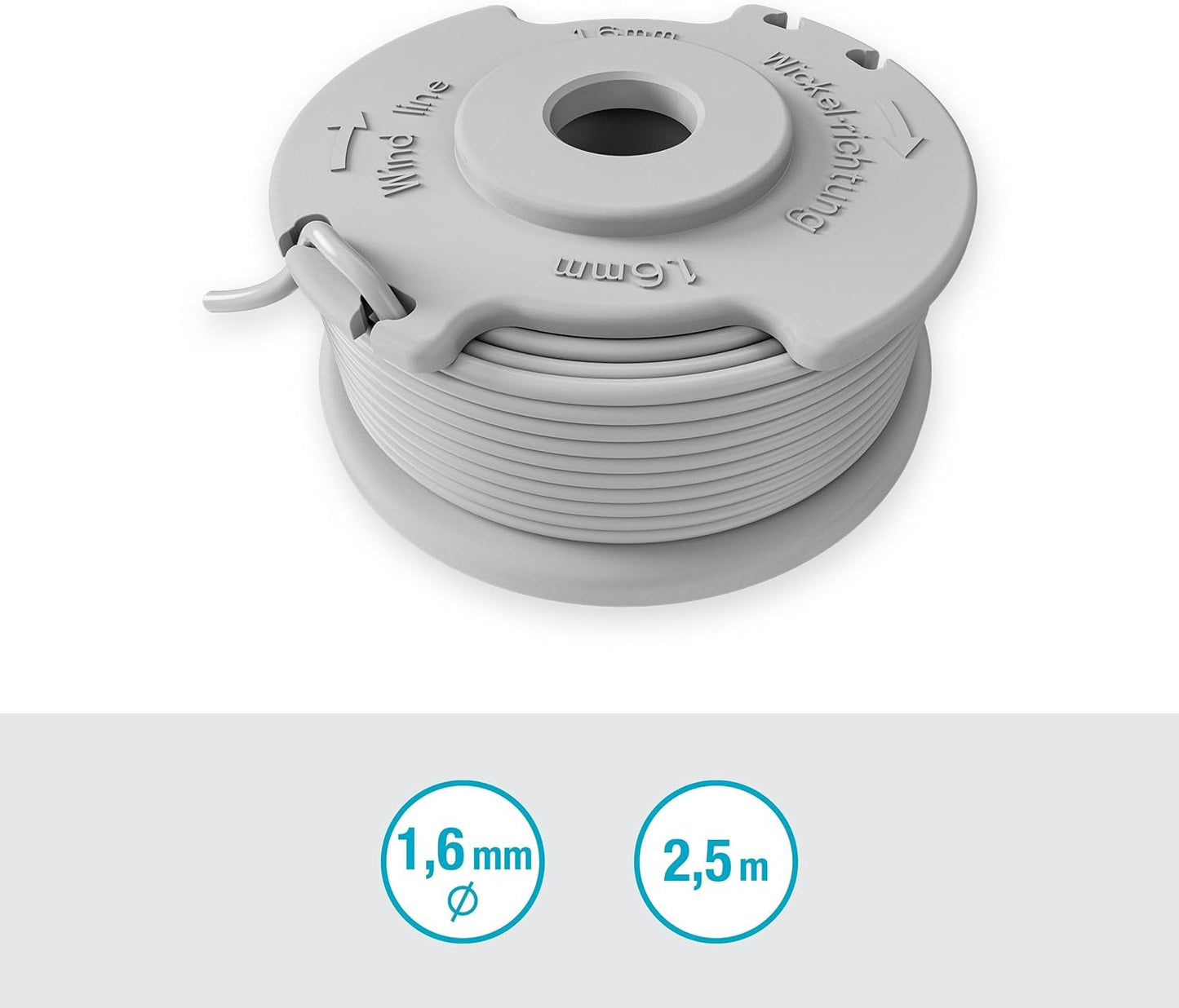 GARDENA Cassette Fil Coupe 1,6mm PowerTrim 30/18V 5412-20