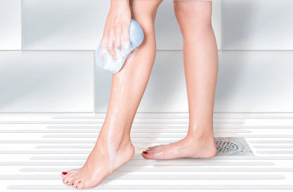 BOSSTAPE Kit bande Antidérapante adhésif Transparent pour sol de douche (10pcs 19mmx20cm) - SQES