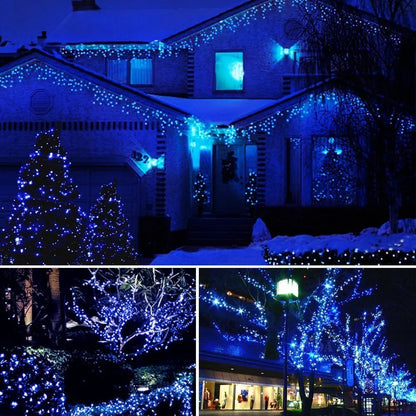 Guirlande lumineuse décoratif - Kit 100 LED Bleu 10M - SQES