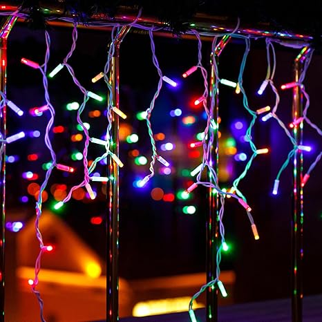 Rideau lumineux Hauteur 3M LED lumière RGB - SQES