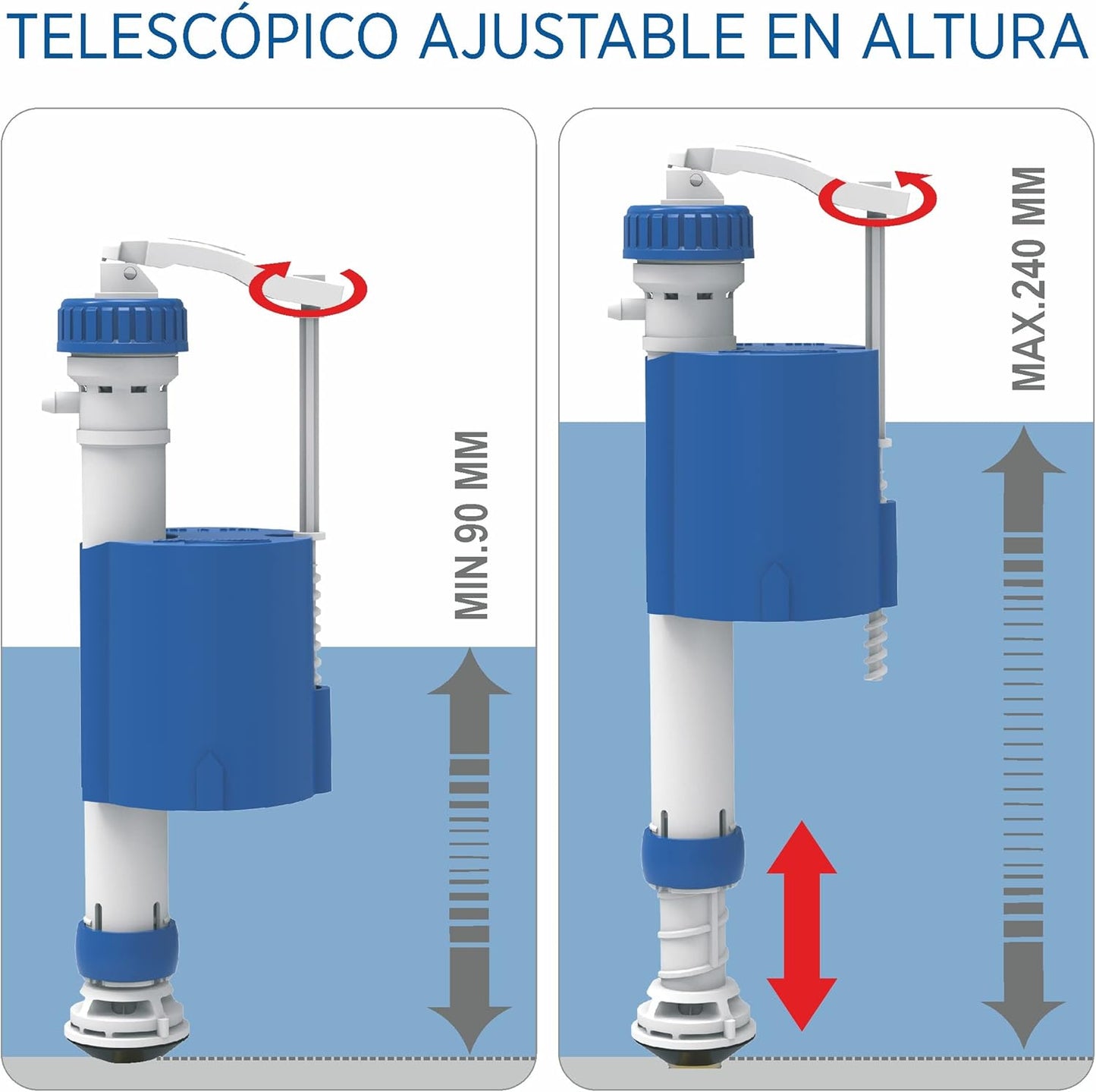 Flotteur Chasse d'Eau Bas 206 IDROLS