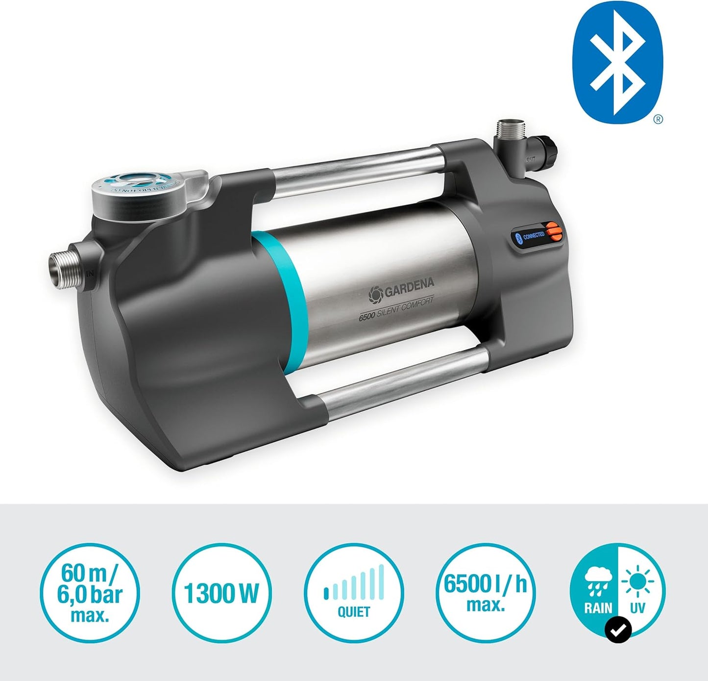 Pompe d'Arrosage de Surface 6500 SILENTCOMFORT GARDENA