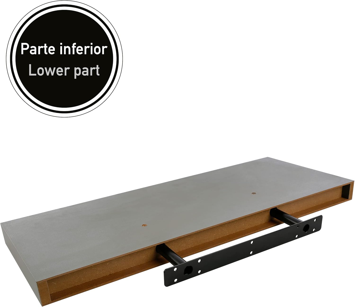 Étagère Murale à fixations invisibles - Tablette flottante CAPUCINO - SQES