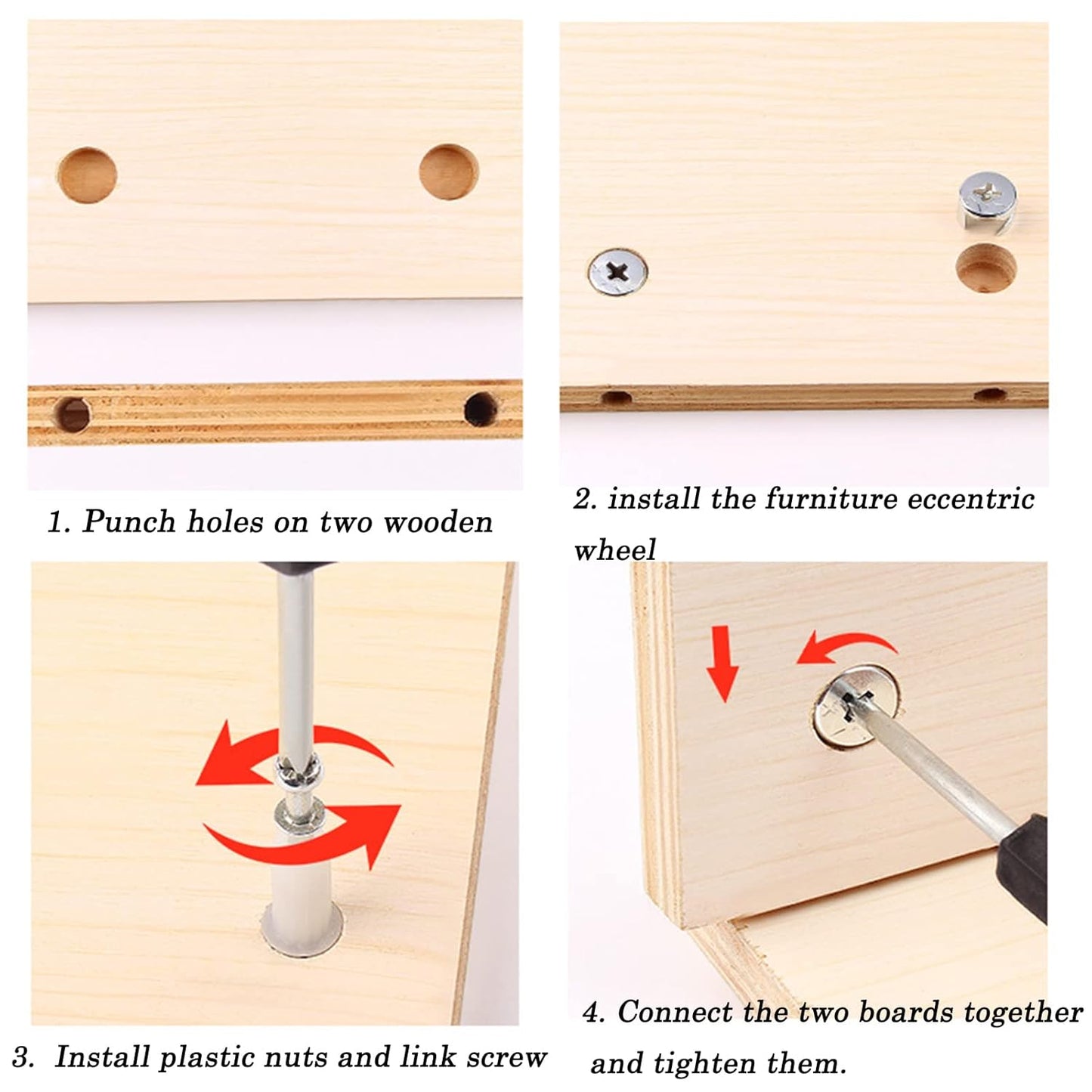 Vis Excentrique pour assemblage de meuble