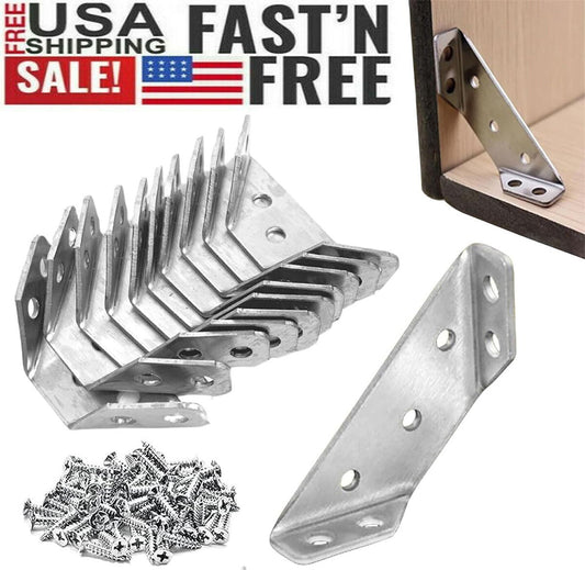 Lot 12 équerre angle pour réparation de meubles