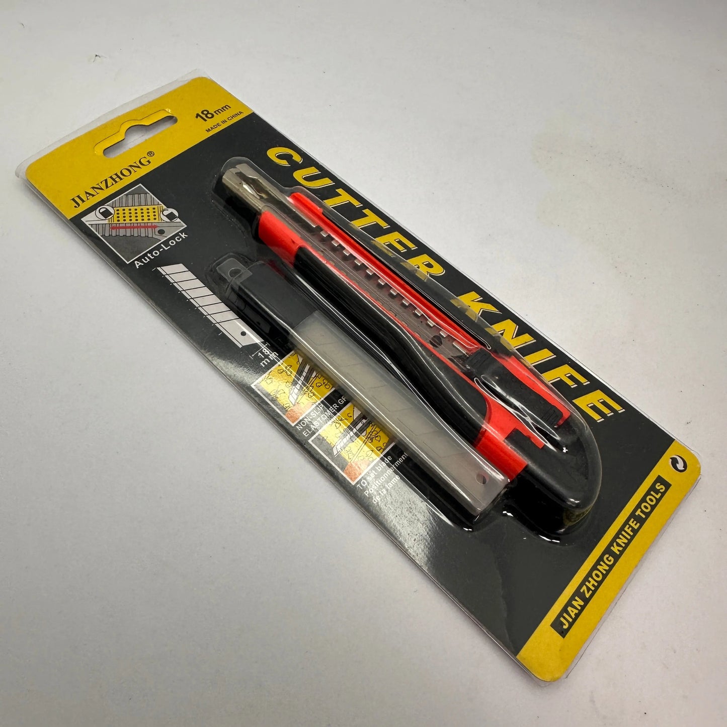 Lame cutter orangé + 5 lame de recharge gratuit - SQES