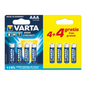 VARTA Pile Longlife Power AAA LR03 PACK 4+4 High Energy