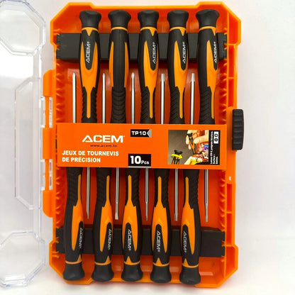 ACEM Jeux de tournevis de précision - multifonctions - 10pcs - SQES
