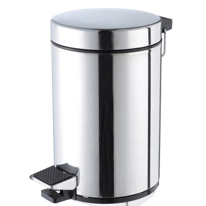 Ensemble Poubelle & Brosse WC  Inoxydables – Design Premium & Hygiène Totale