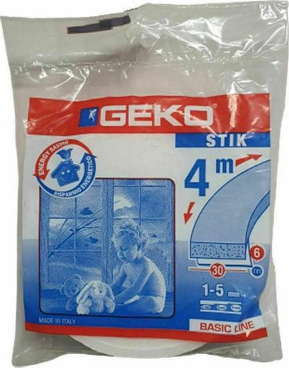 GEKO Bourlet Mappystik Mousse adhesif 4m