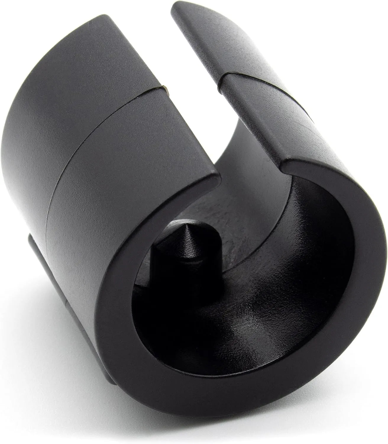 Embout clips noir 18mm - 20 Patins de serrage pour tubes ronds en plastique - SQES