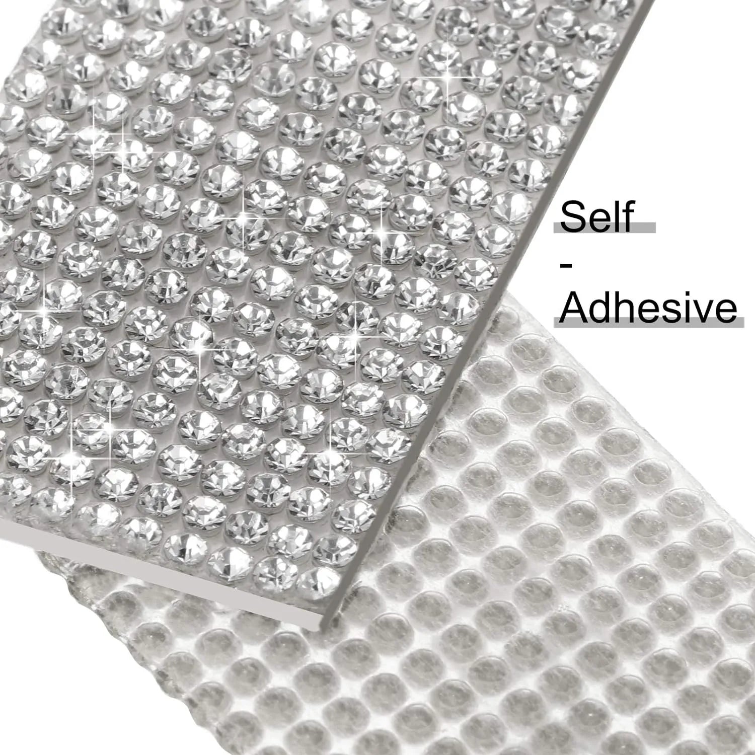 BOSS TAPE 3M Ruban de strass adhésif ARGENT 24mmx400mm - SQES