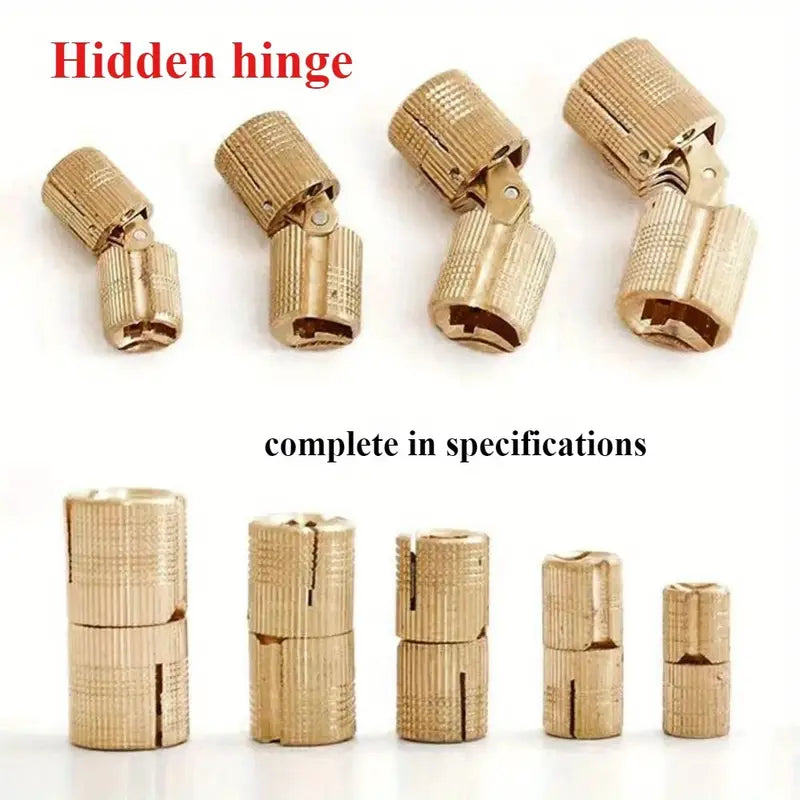 Charnières de meubles Cylindriques invisible 12mm