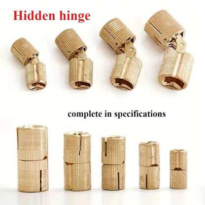 Charnières de meubles Cylindriques invisible 12mm