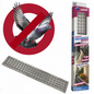 BossTape Barrière Anti-Oiseaux PVC Transparent Adhésif 2pcs