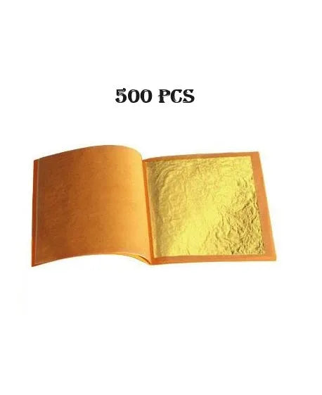 Feuille d'or - imitation OR 2.5 - 16cm*16cm - 500 pcs - Easy color COPRABEL - SQES