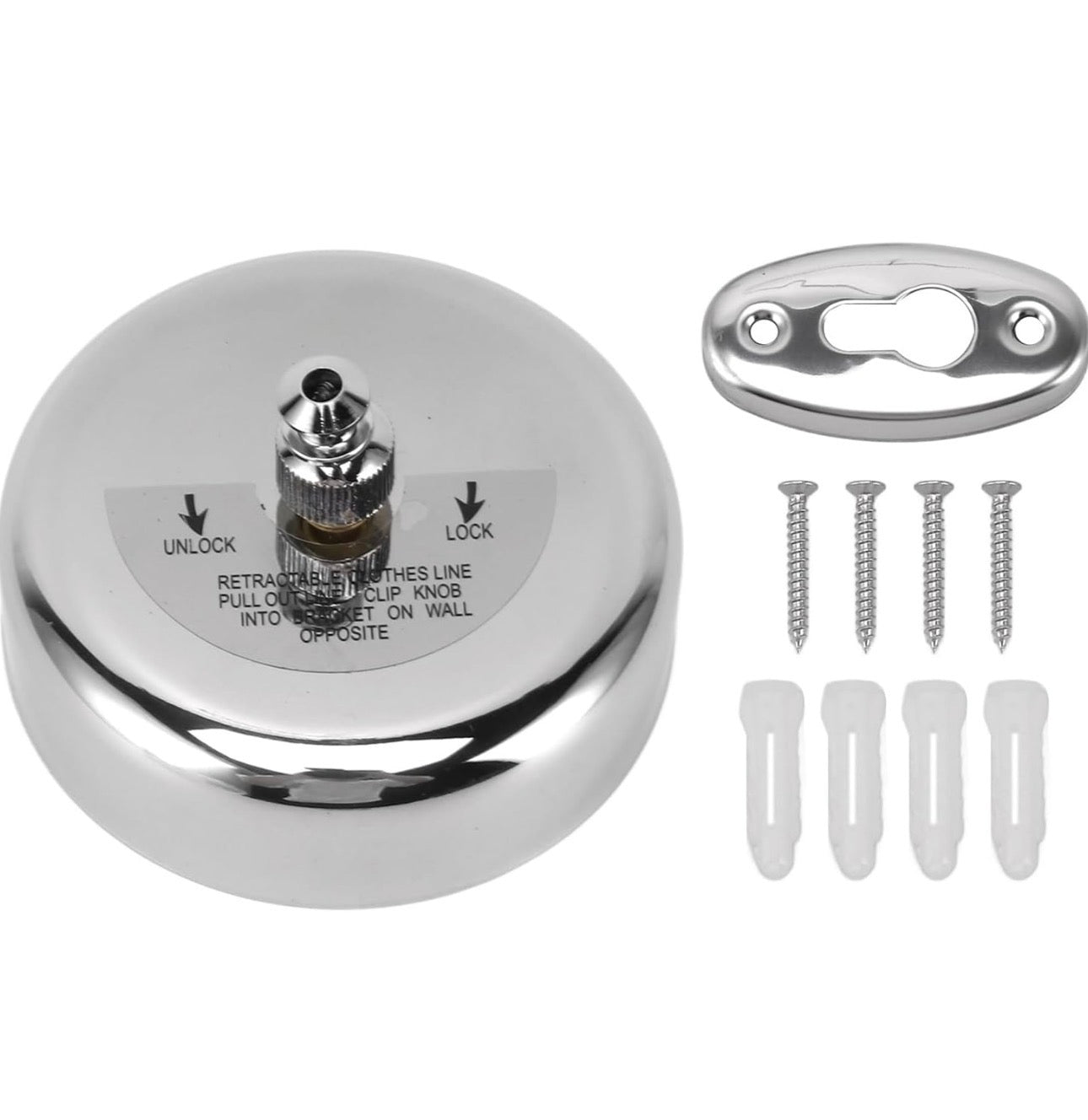 Seche linge retractable pour balcon 3M