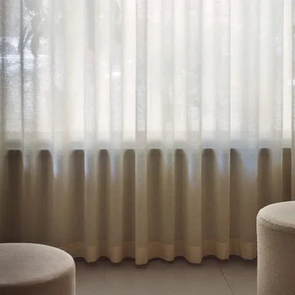 Store a vague - Tringle support rideau wave - Aluminium blanc avec accessoires - SQES