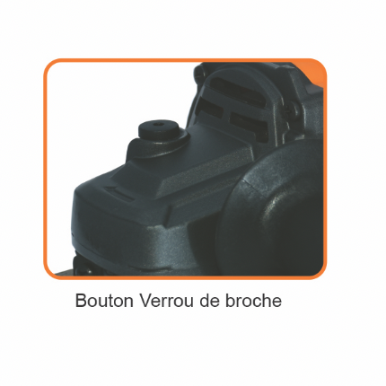 Meuleuse ACEM AG 125 P détail technique disque 125mm 12000 tr/min – SQES Ariana