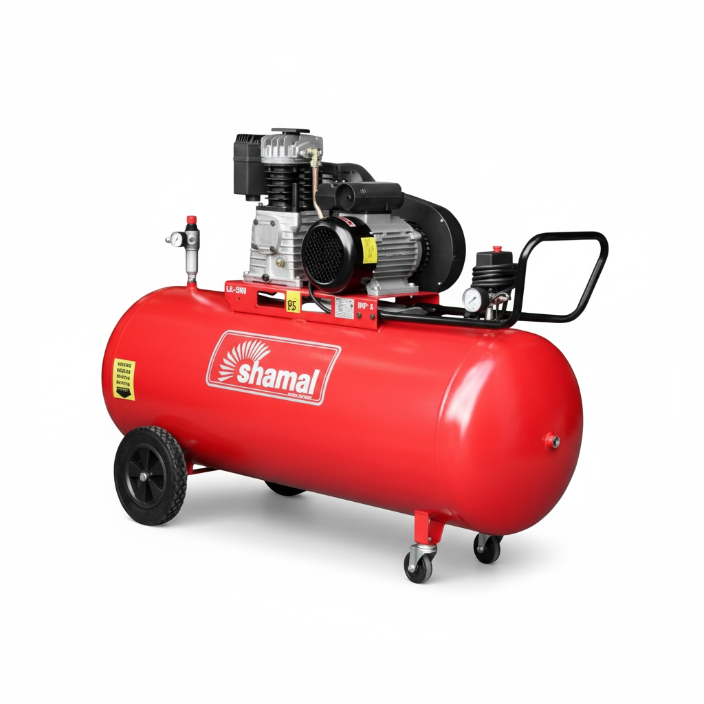 COMPRESSEUR 500L 380V SHAMAL 5.5CV 11 BAR