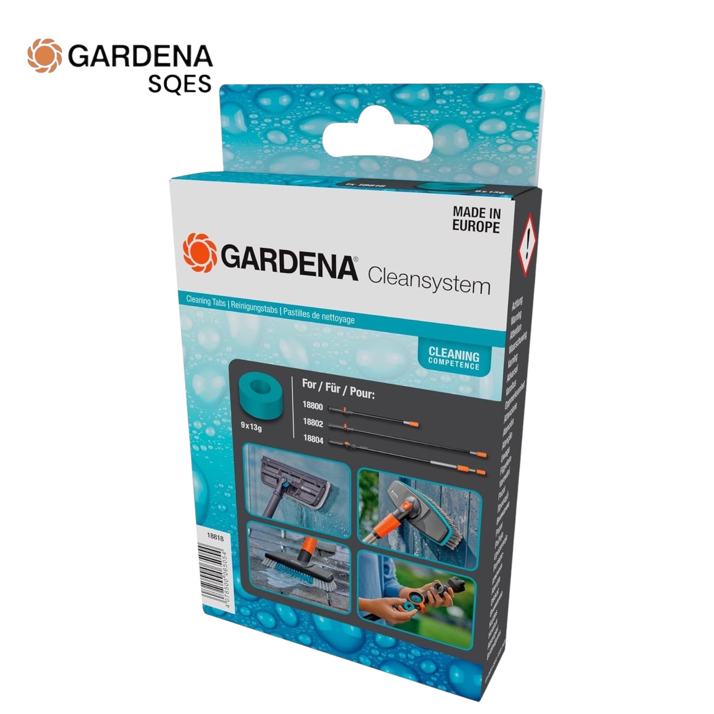 GARDENA Pastilles Savonneuses CleanSystem 18818-20