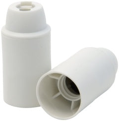 Douille Lisse E14 Blanche - Support Ampoule Petit Culot