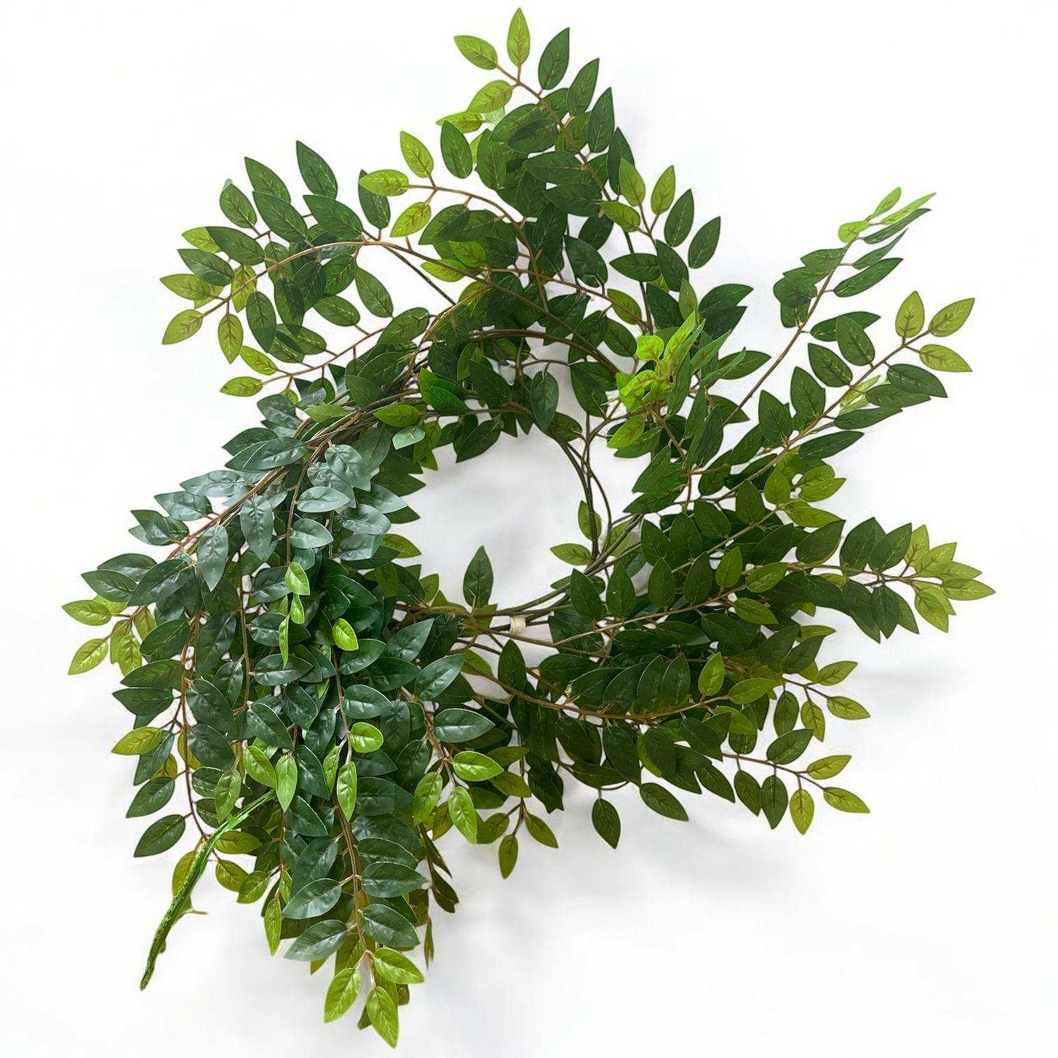 Tige de feuille artificiel pour décoration et aménagements floraux - SQES