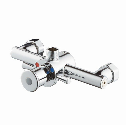 Mitigeur de Douche Temporisé 15-25s Bouton-Poussoir Anti-Vandalisme MCM Italie - Article 9008