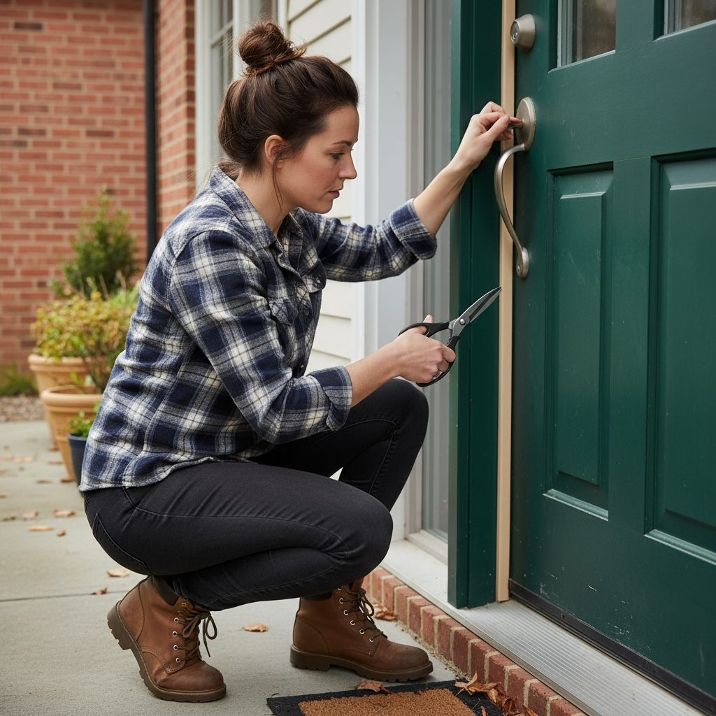 Joint de Calfeutrage Blanc 10m x 25mm Auto-Adhésif