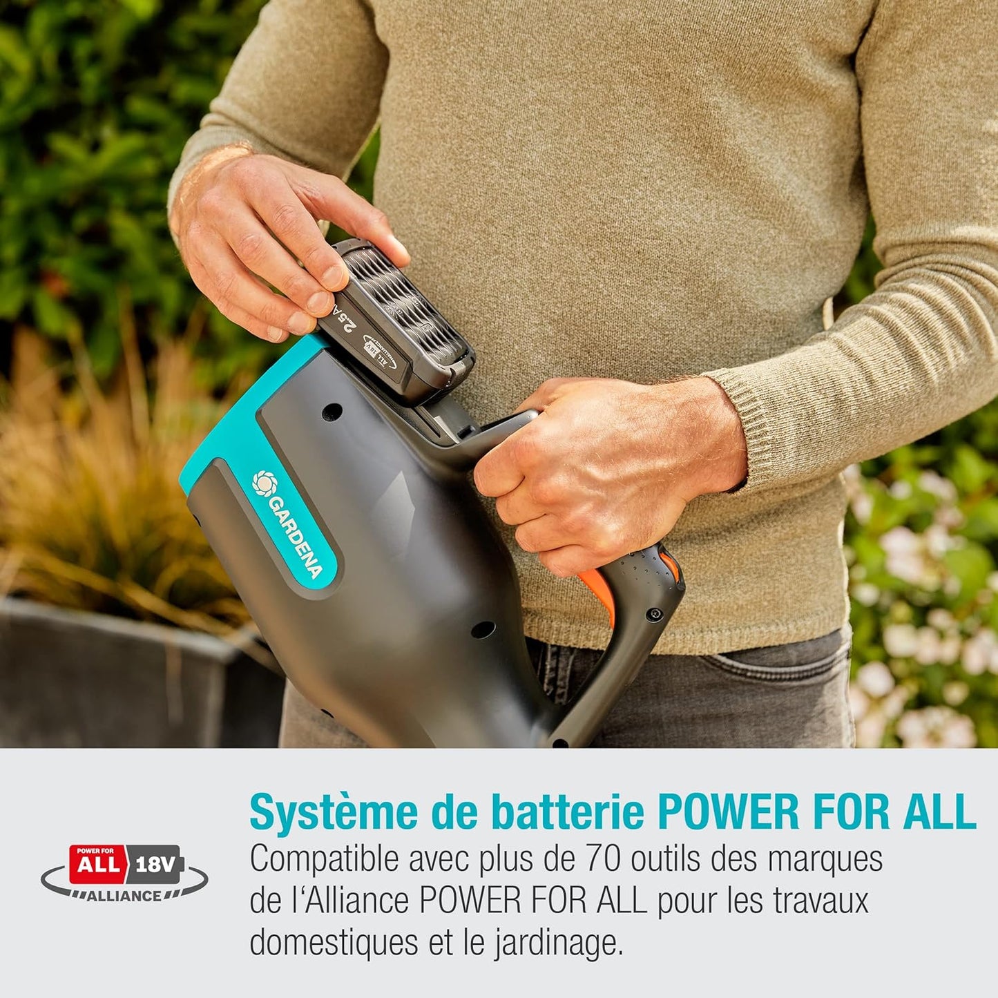 Souffleur à Batterie PowerJet 18V P4A Solo GARDENA