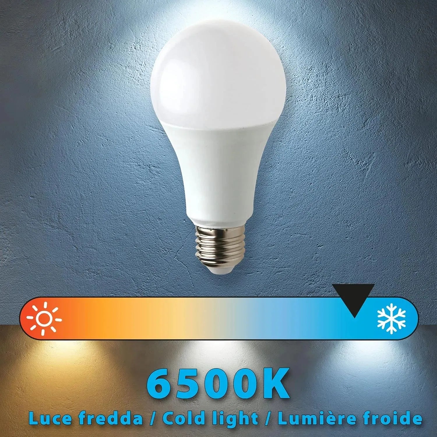 Ampoule LED 18W - E27 - 6500K Blanc Froid - PROLIGHT - SQES
