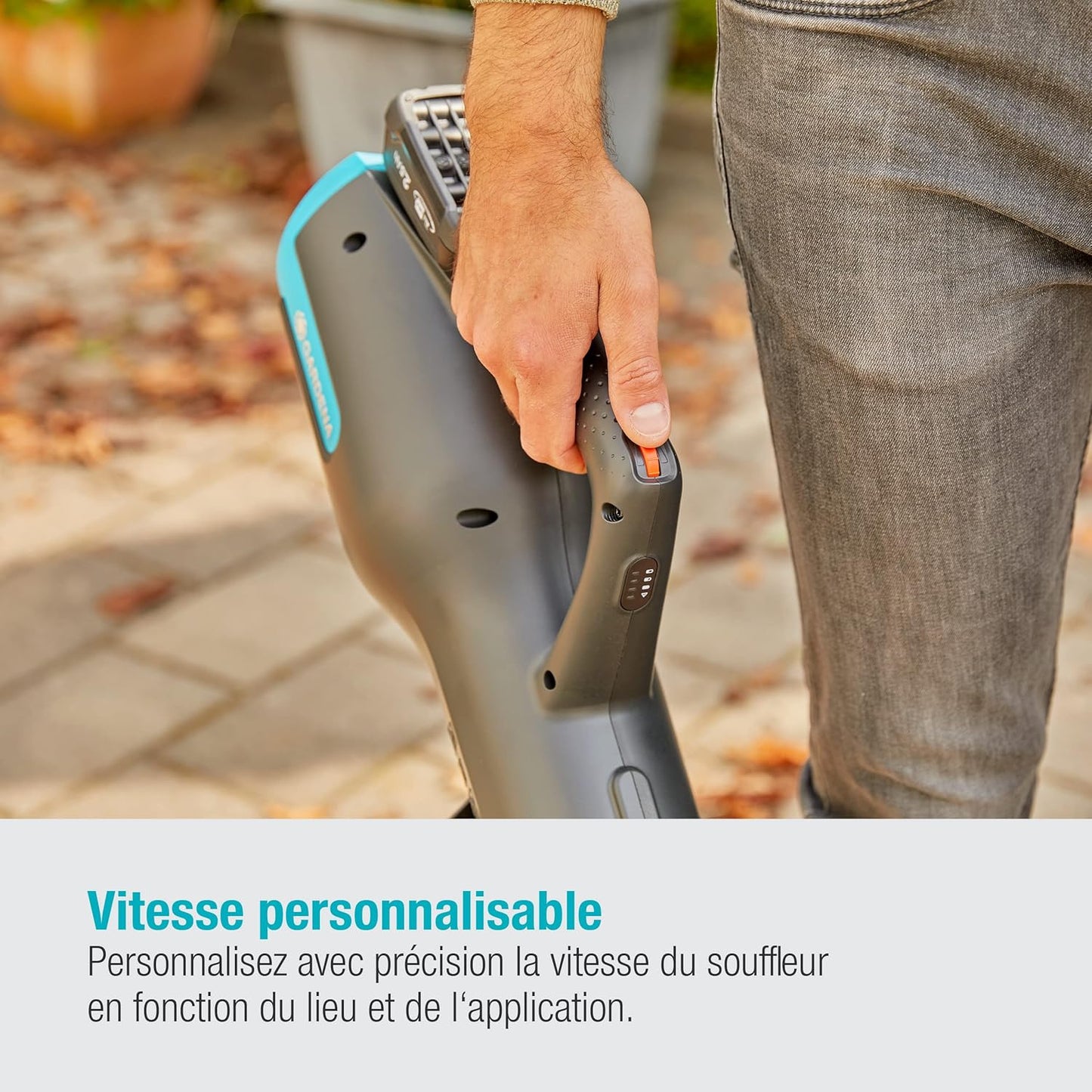 Souffleur à Batterie PowerJet 18V P4A Solo GARDENA